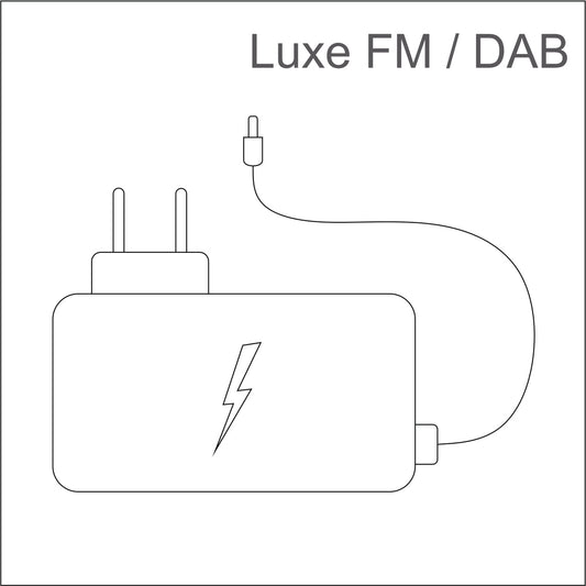 Adapter för Lumie Bodyclock Luxe FM/DAB