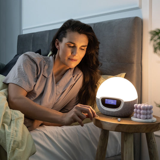 Lumie Bodyclock Shine är en riktigt bra wake-up lampa med FM-radio och flera naturljud