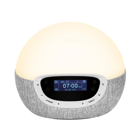 Lumie Bodyclock Shine är en riktigt bra wake-up lampa med FM-radio och flera naturljud
