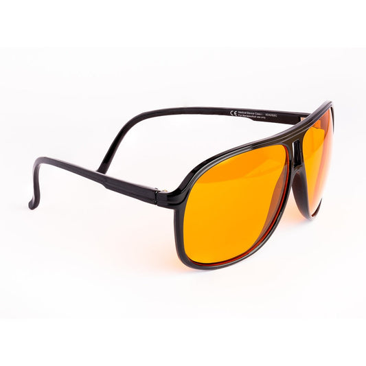 MelaMedic Bern Sömnglasögon glasögon gör att du somnar lättare