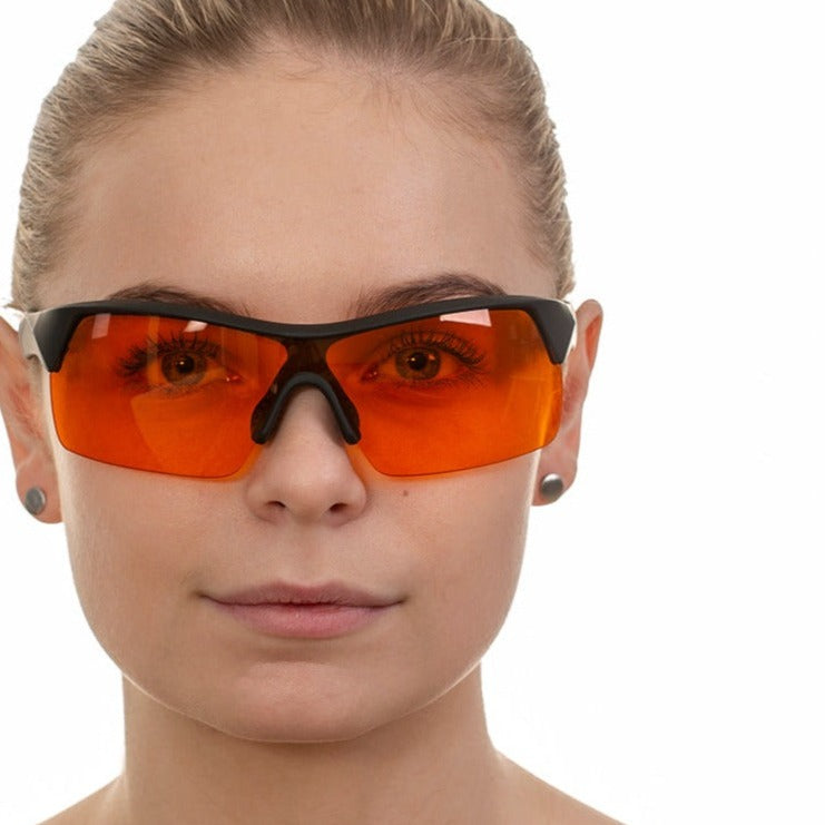 MelaMedic Brussels Sömnglasögon glasögon gör att du somnar lättare