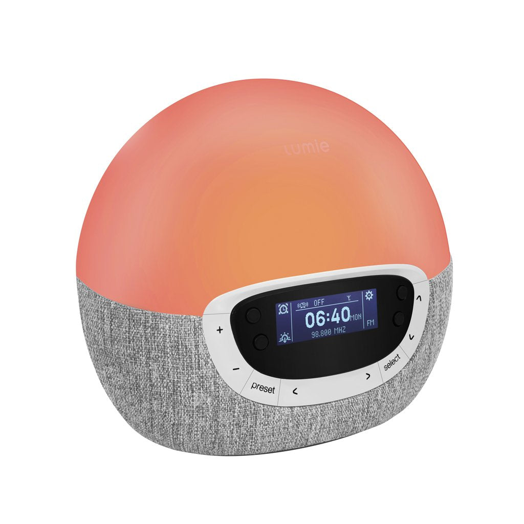 Lumie Bodyclock Shine är en riktigt bra wake-up lampa med FM-radio och flera naturljud