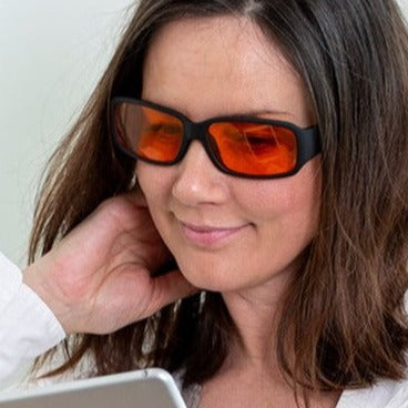 MelaMedic Vienna Sömnglasögon glasögon gör att du somnar lättare